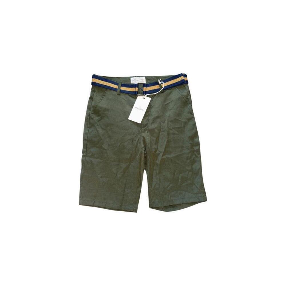 Craft Flow Boys Green Shorts Shorts w/ Belt Size 16. New With Tags